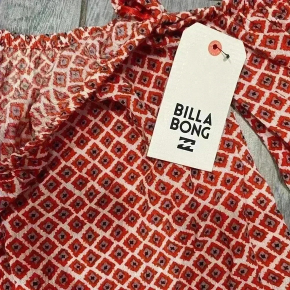 Billabong Lover Off the shoulder top size Small - Picture 6 of 7